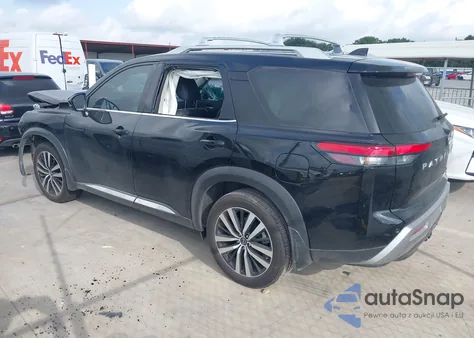 2024 Nissan Pathfinder Platinum Fwd из США, поврежденный, VIN 5N1DR3DG9RC305133